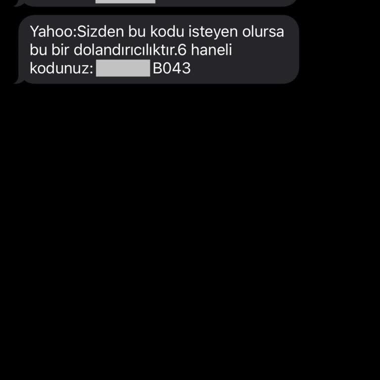 Kullanmadığım Yahoo Hesabına Giriş Kodu Geldi, Sorumluluk Kimde?