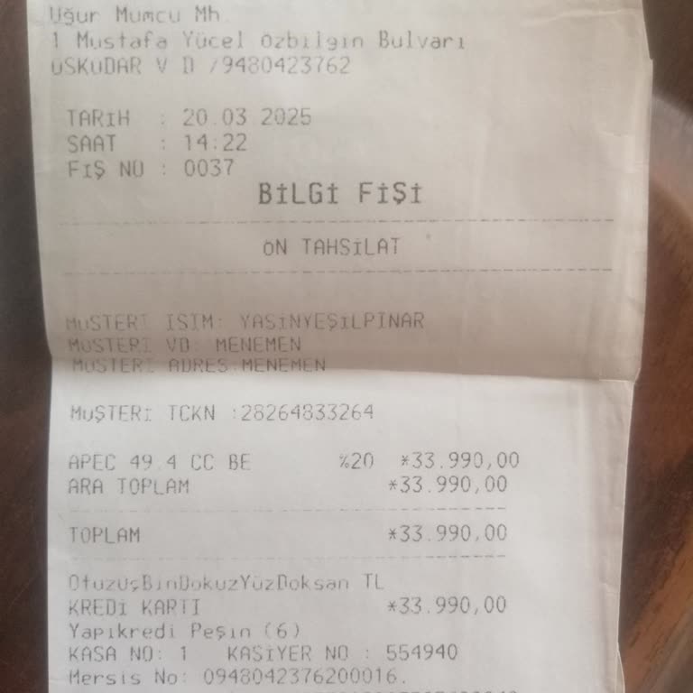 Satın Aldığım Mopet 1.5 Aydır Teslim Edilmedi