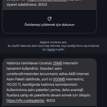 Ek Pakete Rağmen Haksız Ek Ücretlendirme Ve Paket Karmaşası