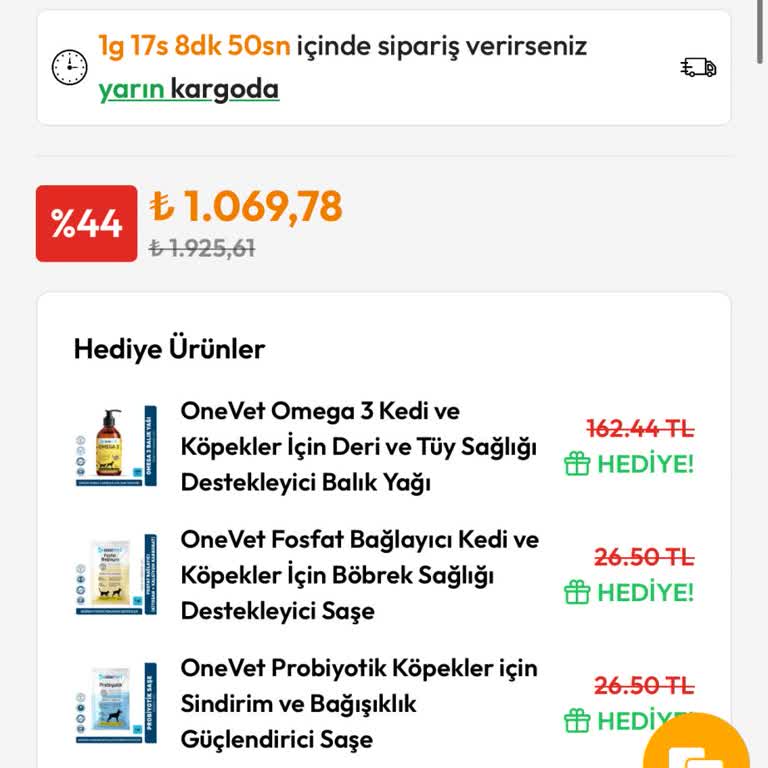 Köpek Maması Yanında Vaat Edilen Hediyeler Gönderilmedi Muhatap Yok