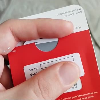 Vodafone Şüpheli İşlemler Hat Taşıma İşlemi Gerçekleşmedi!