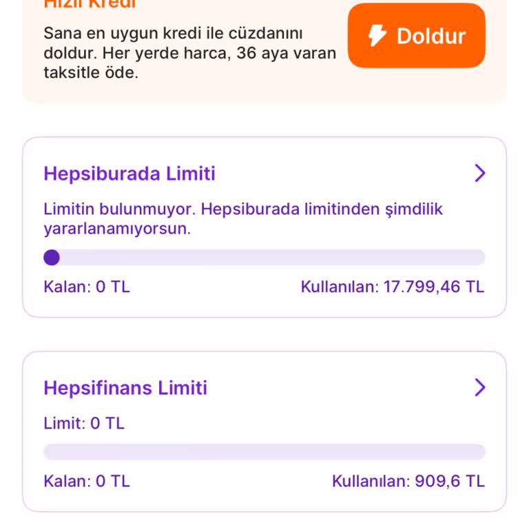 Erken Ödemeye Rağmen Hepsiburada Limitimin Kapatılması