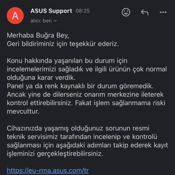 Asus Monitörümdeki Renk Solması Sorununa Çözüm Bulunmuyor