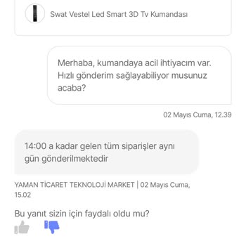 Hepsiburada'da Kumanda Siparişi Kabusa Döndü