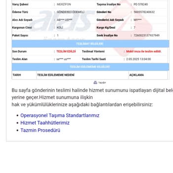 Trendyol Myp Yapı Dekorasyon Sipariş Şikayeti