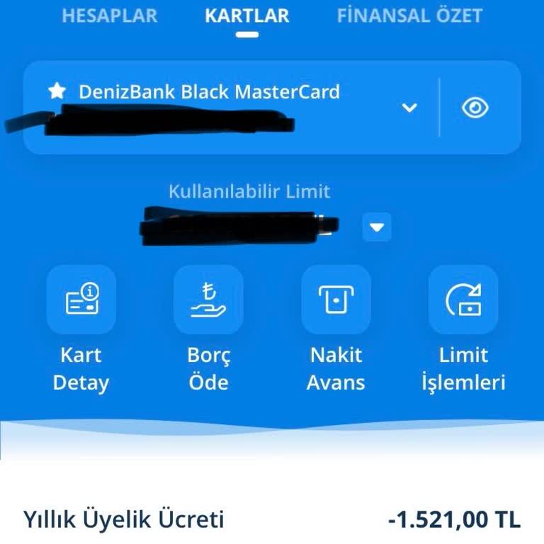 Bilgim Dışında Kesilen Kart Aidatının Acilen İadesini Talep Ediyorum