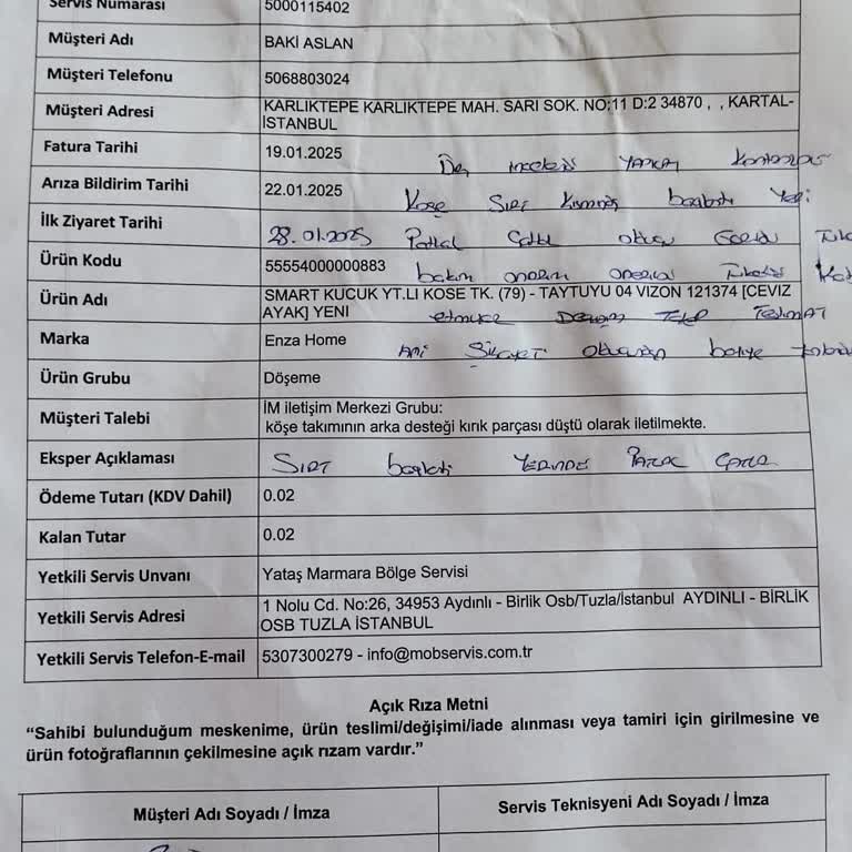 Aylarca Teslim Edilmeyen Ürün İçin Para İadesi Talep Ediyorum