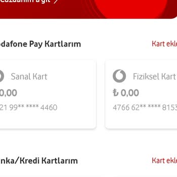 Vodafone Pay Kartlarım Sebepsiz Bloke Edildi, Müşteri Hizmetleri Yetersiz Kaldı
