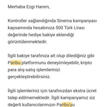 Paribu Kampanya Bakiyesi 6 Ay Geçmesine Rağmen Bankaya Aktarılmıyor