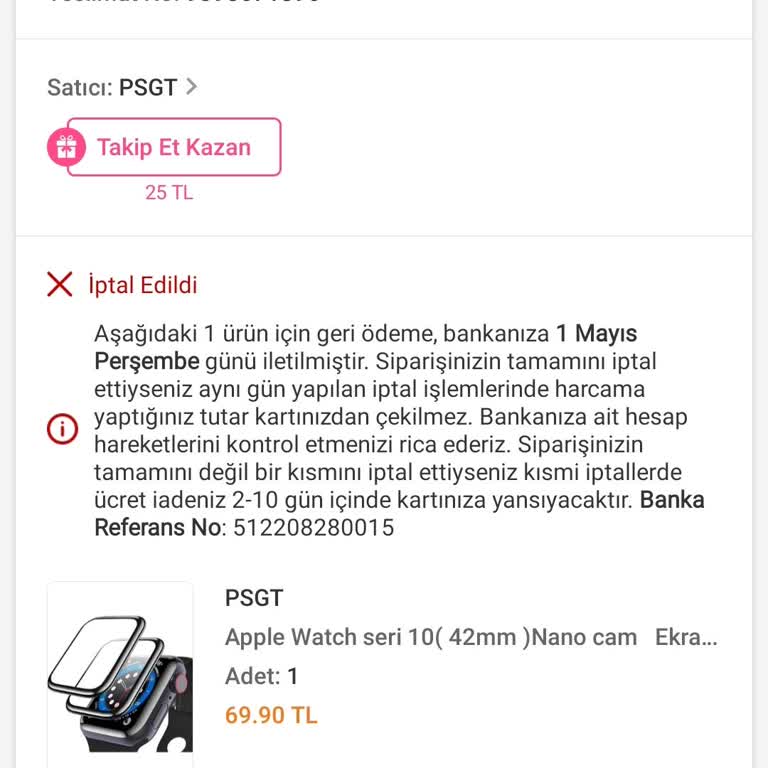 İptal Edilen Kargonun Ücreti 10 Gündür Hesabıma Yatırılmadı