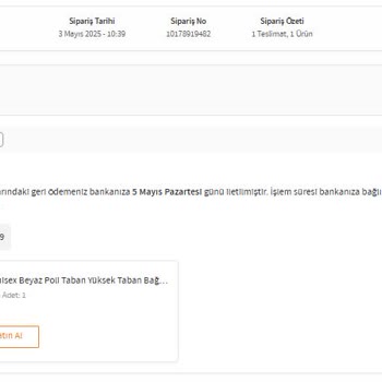 Yanlış Fiyatlandırma Ve Satıcı Tarafından Sipariş İptaliyle Mağduriyet