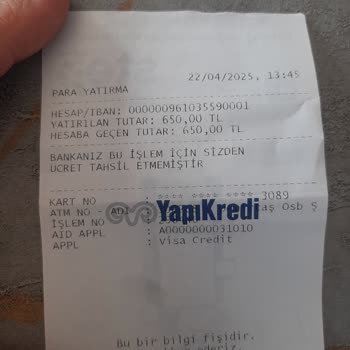 ATM İşlem Ücretinde Haksız Kesinti Ve Bilgilendirme Sorunu