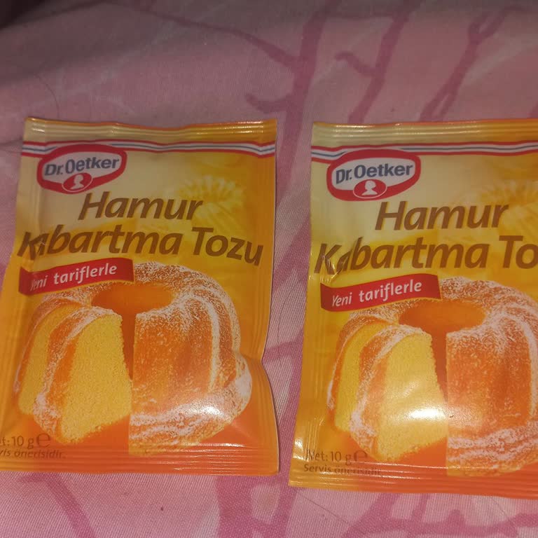 Dr. Oetker Kabartma Tozu Paketlerinde Erken Şişme Sorunu