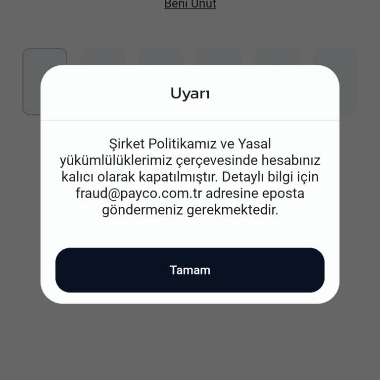 Hesabım Haksız Yere Kapandı, Param İade Edilmiyor