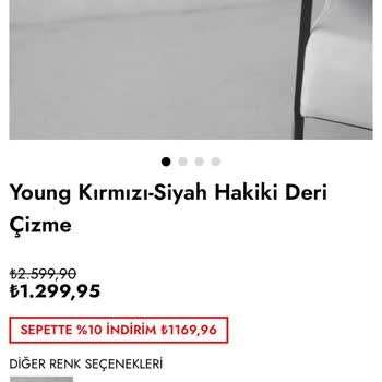 Sepette Gözüken İndirimin Uygulanmaması Ve Yanıltıcı Bilgilendirme