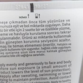 Aldığım Güneş Kremi Bozulmuş Ve Sarı Su Akıyor