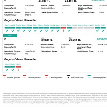 Kredi Kartı Ödemesi Sonrası Findeks Mağduriyeti