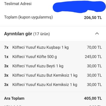 Siparişin 1 Saat Bekletilip Teknik Nedenle İptal Edilmesi
