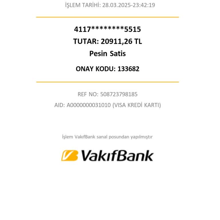 Kredi Kartımdan İznim Dışında Yapılan İşlemin İadesinde Sorun Yaşıyorum