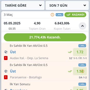 Kazanan Kuponun Tutarı Eksik Yatırıldı