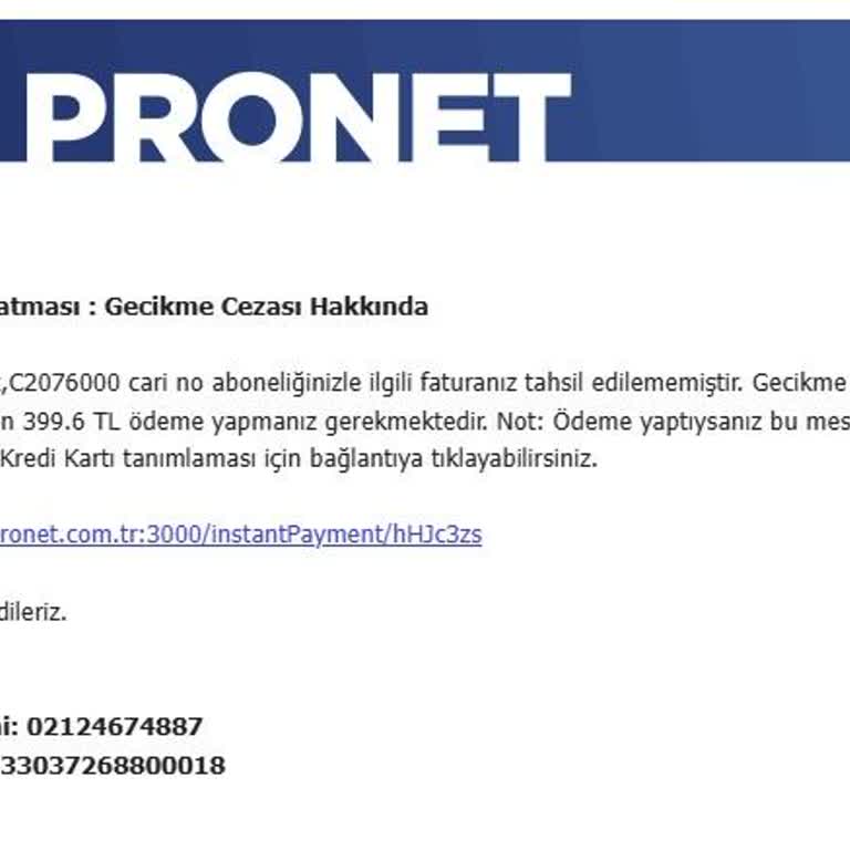 Pronet Üyelik İptali Zor, Eksik Ürün Teslimatı Ve Yanıltıcı Bilgilendirme