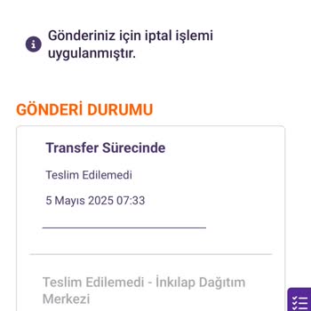 Teslim Edilmeyen Kargo Hakkında Mağduriyet