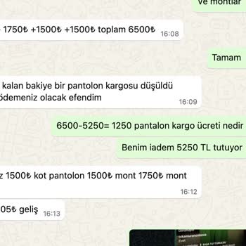 Göksel Giyim İade Reddi Ve 5250 TL Bakiyeme El Konulması Mağduriyeti