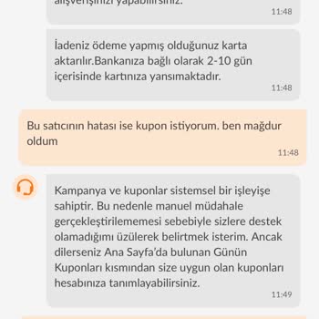 Trendyolda İptal Edilen Sipariş Ve Mağduriyet