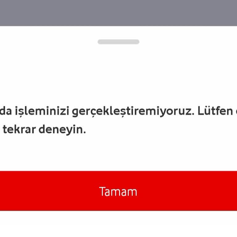 NFC Olmayan Telefonlarda Vodafone Pay Hesabına Erişim Sorunu