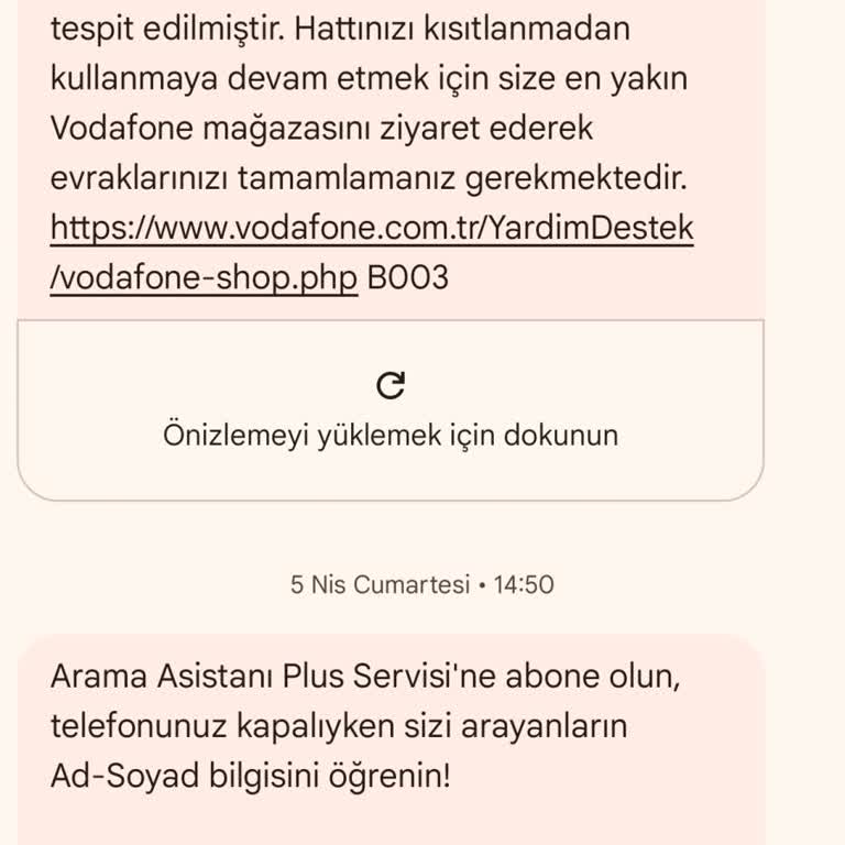 Belge Eksikliği Gerekçesiyle Hattım Haksız Yere İptal Edildi