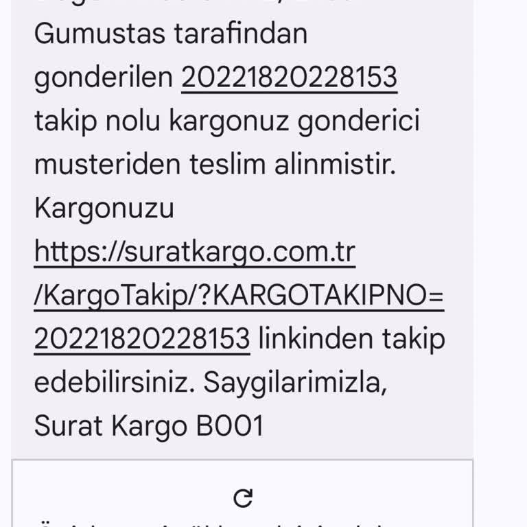 Sürat Kargo Teslimatında Gecikme Ve Müşteri Mağduriyeti
