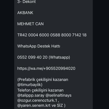Instagram Çekilişinde Kazandım Diyerek Para Talep Ettiler