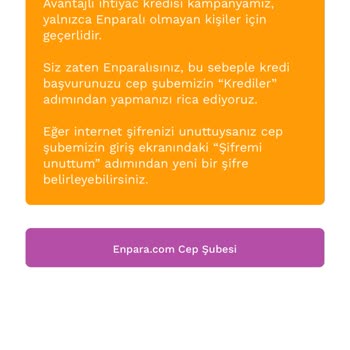 Enpara'nın Faizsiz 50 Bin TL Kredi Kampanyasında Yanıltıcı Reklam Ve Olumsuz Deneyim