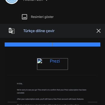 Prezi Üyelik Yenileme Ve Bilgilendirme Sorunu