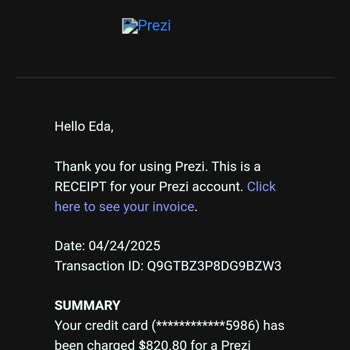 Prezi Üyelik Yenileme Ve Bilgilendirme Sorunu