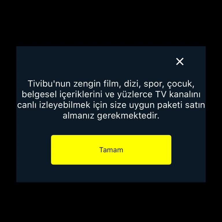 Tivibu Go Üyeliği Aktifleşmedi, Kullanılmayan Hizmetin Ücreti Faturama Yansıtıldı