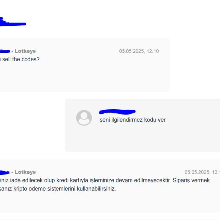 Lotkeys Ödeme Sonrası Kart Doğrulama Ve Geciken İade Mağduriyeti