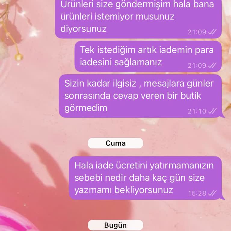 Ozsaricam İade Ücretim 1 Aydır Yatırılmadı Müşteri Hizmetleri Cevap Vermiyor