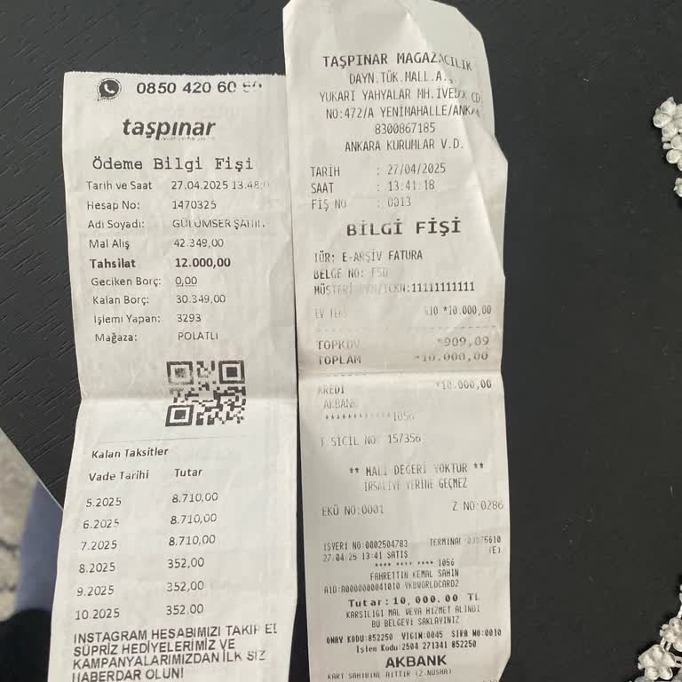 Polatlı Taşpınar Mağazasında İptal Edilen Ürünün Para İadesi Yapılmıyor