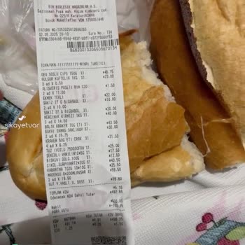 BİM Ekmek İçerisinden İp Çıktı