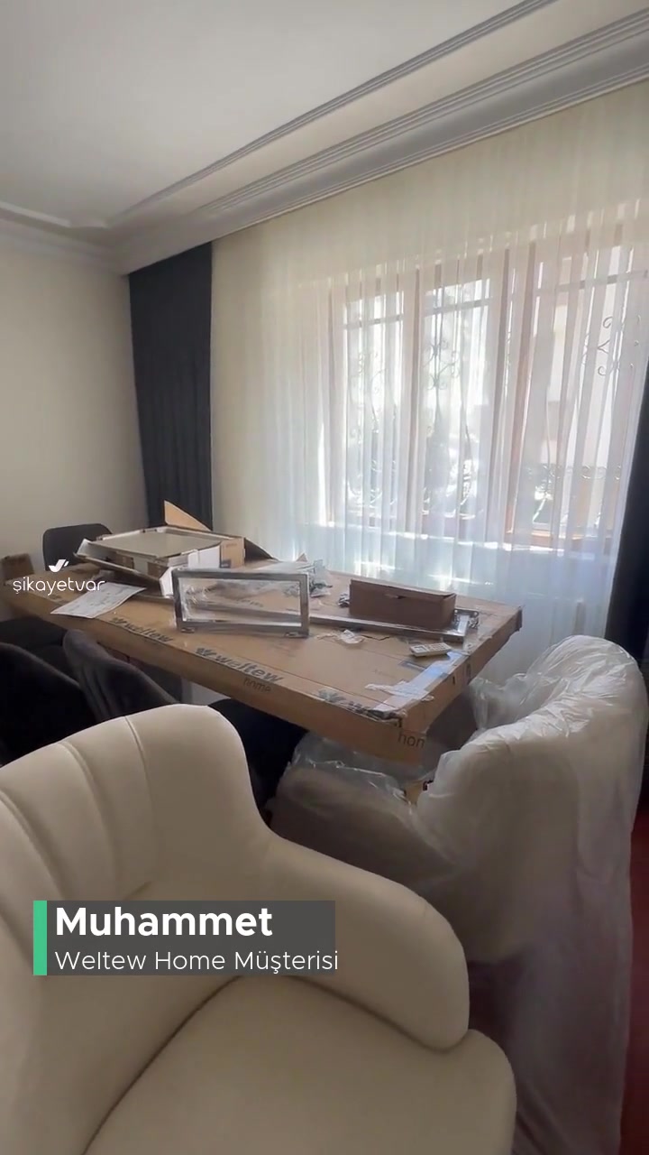 Weltew Home Mobilyalar Kusurlu Geldi! videonun kapak resmi