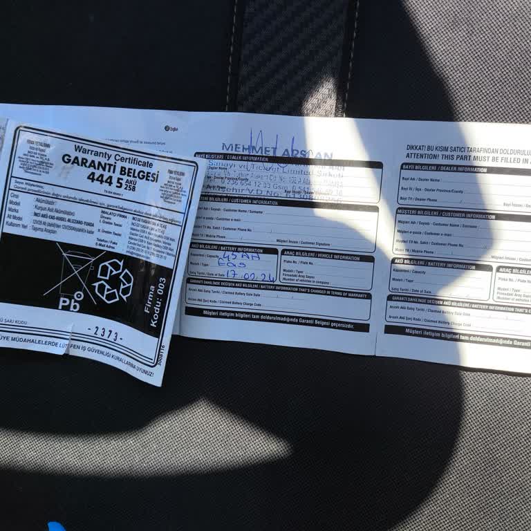 Garanti Kapsamındaki Aküde Yaşanan Değişim Sorunu