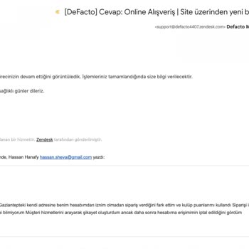 Hesabım İzinsiz Kullanıldı, Puanlarım Ve Hesap Geçmişim Geri Verilmedi