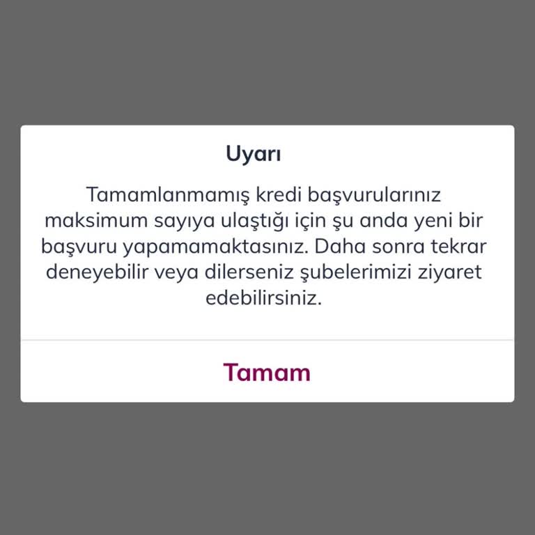 QNB Bankası'nın Faizsiz Kredi Kampanyası Tanımlanmadı Ve Başvuru Hatası Yaşadım