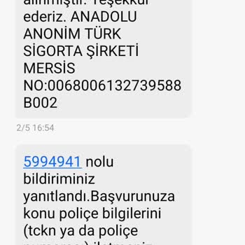 Tamamlayıcı Sağlık Sigortası Poliçesinin Onaylanmaması Ve İletişim Eksikliği