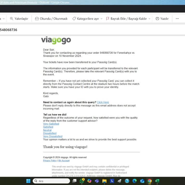 Viagogo lädt Tickets nicht auf Passolig und bietet keinen echten Kundenservice