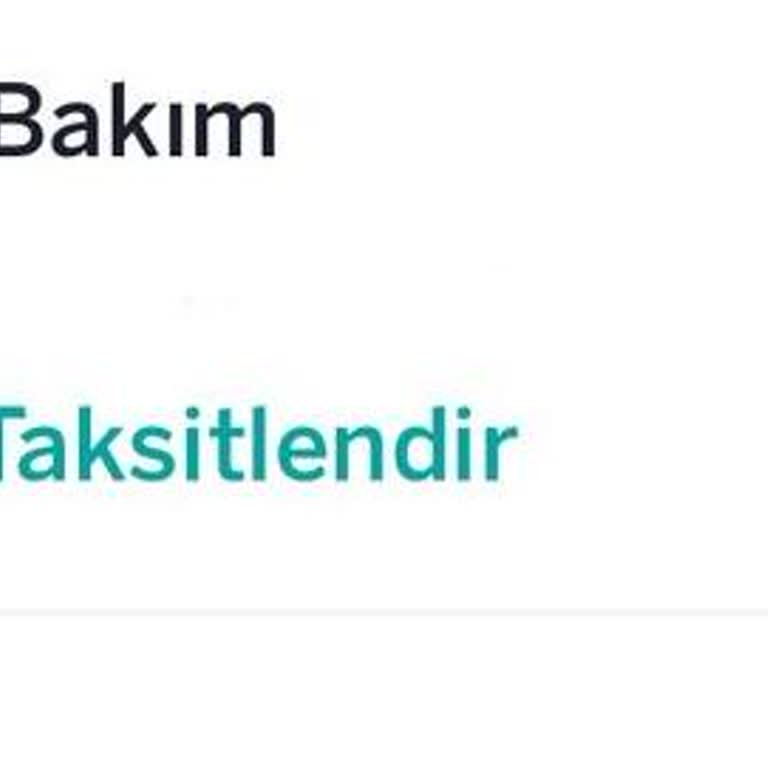 Sağlık Harcamaları Taksit Kampanyası Bilgilendirme Ve İşlem Hatası