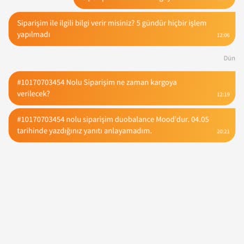 Trendyoldan Aldığım Ürün Günlerdir Kargoya Verilmedi Bilgi Alamıyorum