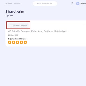 Martı Tag Yolculuğunda Araç Bağlandı, İlgisiz Ve Oyalayıcı Müşteri Hizmeti Nedeniyle Mağduriyetim Giderilmiyor