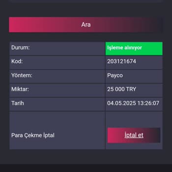Çekim Talebim Günlerdir Sonuçlanmıyor
